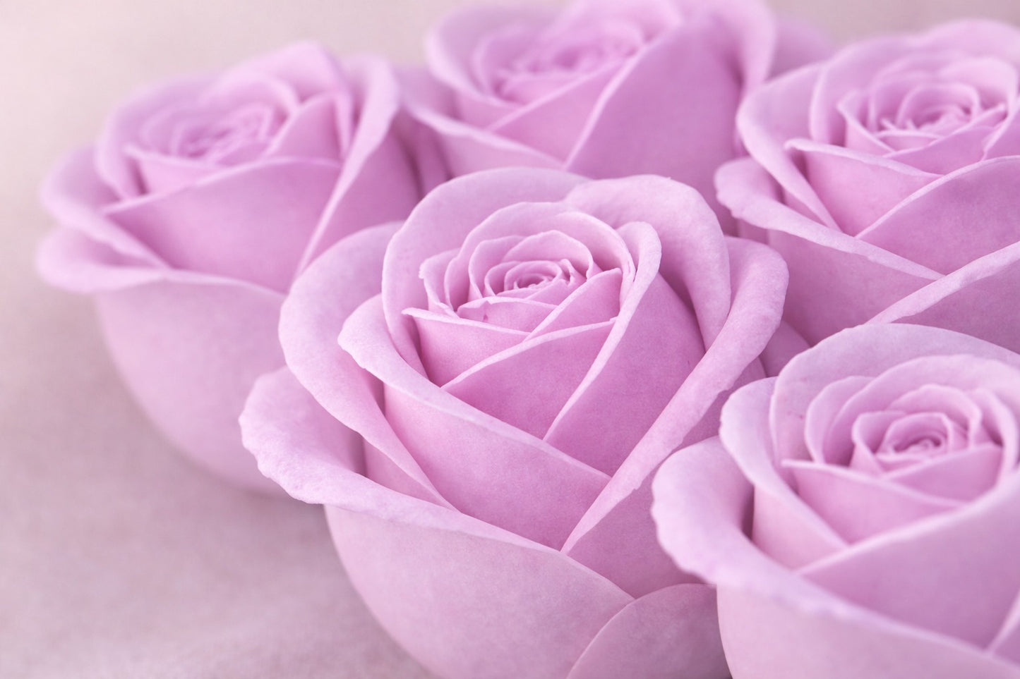 Purple Rose Soap Bouquet Gift Box